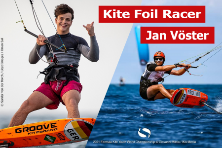 kite foil racer Jan Voester