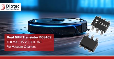 BC846S Bipolar Transistors by Diotec Semiconductor